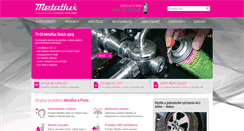 Desktop Screenshot of metaflux-ts.sk