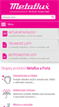 Mobile Screenshot of metaflux-ts.cz